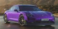 GT Spirit 1:18 Porsche Taycan Turbo Purple Sky metallic 2023. Levering 07-2025