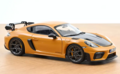 Norev 1:18 Porsche Cayman GT4 RS w/Weissach 2023 Bahama Yellow Pack . Verwacht 12-2024