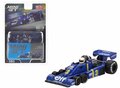 Mini GT 1:64 Tyrell P34 6-wheeler no3 Jody Scheckter Winner Swedish GP 1976, blue/yellow