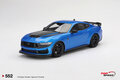 Top Speed 1:18 Ford Mustang Dark Horse Grabber blauw 2024. Verwacht 06-2025