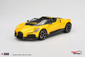 Top Speed 1:18 Bugatti W16 Mistral geel 2024. Verwacht 06-2025