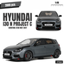 Otto Mobile 1:18 Hyundai I30 N Project C Shooting Star Met 2017. Levering feb. 2025