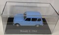 Atlas 1:43 Renault R4 1964 lichtblauw in vitrine