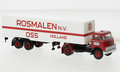 Brekina 1:87 Daf DO 2000 Koffer-SZ 1957 - Rosmalen NV Oss rood