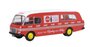 Oxford 1:76 BMC Mobile Unit Coca Cola rood_