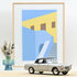 Norev 1:18 Peugeot 404 Convertible 1967 zilver_