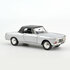 Norev 1:18 Peugeot 404 Convertible 1967 zilver_