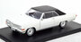 Atlas 1:24 Opel Diplomat V8 Coupe 1965 wit zwart in blisterverpakking_