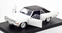 Atlas 1:24 Opel Diplomat V8 Coupe 1965 wit zwart in blisterverpakking_