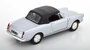 Norev 1:18 Peugeot 404 Convertible 1967 zilver_