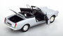 Norev 1:18 Peugeot 404 Convertible 1967 zilver_