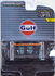 Greenlight 1:64 Gulf Oil Four-post Lift Series 1 Auto Body Shop lichtblauw oranje_