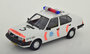 Triple9 1:18 Volvo 340 Rijkpolitie 1987 wit met decor_