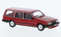 Premium Classixxs 1:87 Volvo 740 combi, rood 1985, in windowbox_