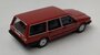 Premium Classixxs 1:87 Volvo 740 combi, rood 1985, in windowbox_