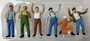 Preiser 1:50 Vrachtwagenchauffeurs figuren , set 6 figuren_