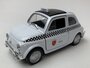 Welly 1:38 Fiat 500 "Taxi Rome Italy ", white_