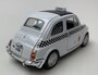 Welly 1:38 Fiat 500 "Taxi Rome Italy ", white_