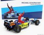 Minichamps 1:18 Benetton Renault B195, No 1 Michael Schumacher - 5e Canadees GP formule 1 - World Champion 1995 met figuur_