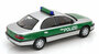 Triple9 1:18 Opel Omega B "Polizei" - Politie Duisland 1996 - groen / zilver_