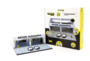 Tarmac 1:64 Diorama Pit Garage Diorama - MOONEYES - Speed & Customs, white/mooneyes logo - PARTS64_