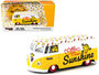 Tarmac 1:64 Volkswagen Type II (T1) Panel Van "Little Miss Sunshine" Yellow and White "Mr. Men & Little Miss" , Collab64 Series_