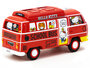 Tarmac 1:64 Volkswagen Type II (T2) Van Red "Hello Kitty Capsule School Bus" , Collab64_