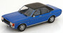 MCG 1:18 Ford Granada MK I, blauw metallic / matt zwart 1975_