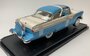 Lucky Diecast 1:18 Ford Crown Victoria 1955 blauw wit_