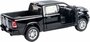 Motor Max 1:24 Dodge RAM 1500 Crew Laramie Cab 2019 zwart met zilver strp_