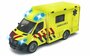 Majorette Mercedes Benz Sprinter Ambulance Nederland met licht en geluid, lengte ca. 15 cm_