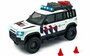 Majorette Land Rover Defender Politie Nederland met licht en geluid, lengte ca. 12,50 cm_