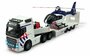 Majorette Volvo FH met oplegger & Airbus H135 Politie Nederland met licht en geluid, lengte 35 cm_