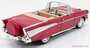 Lucky Diecast 1:18 Chevrolet Bel Air Convertible rood wit 1957_