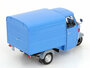 Mitica 1:18 Piaggio Ape P501 Kasten 1979 blauw met vitrine_