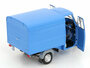 Mitica 1:18 Piaggio Ape P501 Kasten 1979 blauw met vitrine_