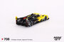 Mini GT 1:64  Cadillac V-series.R No01 Cadillac Racing 24H Daytona 3rd place, yellow/black_