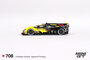 Mini GT 1:64  Cadillac V-series.R No01 Cadillac Racing 24H Daytona 3rd place, yellow/black_