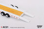 Mini GT 1:64 Car Hauler Trailer, white_