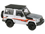 Para 64 1:64 Toyota Land Cruiser LC 71 Silver Metallic with Graphics  roof rack 2014 LHD_