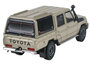 Para 64 1:64 Toyota Land Cruiser LC 79 Pickup Truck Sandy Taupe with Camper Shell 2014 LHD_