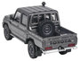 Para 64 1:64 Toyota Land Cruiser LC 79 Pickup Truck Graphite Gray Metallic 2014 LHD_