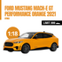 Otto Mobile 1:18 Ford Mustang Mach-E GT Performance Cyber orange 2021_