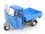 Mitica 1:18 Piaggio Ape P501 Pick up 1979 lichtblauw met vitrine_