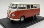 Atlas 1:24 Volkswagen Combi T1 1960 rood wit in blisterverpakking_