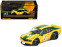 Inno Models 1:64 Mazda RX-3 Liberty Walk no 3 "Savanna" Yellow with Green Stripes_