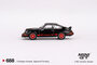 Mini GT 1:64 Porsche 911 Carrera RS 2.7 Black with Red Livery, LHD_