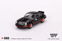 Mini GT 1:64 Porsche 911 Carrera RS 2.7 Black with Red Livery, LHD_