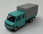 Brekina 1:87 Mercedes L 307 D Doka turquoise grijs 1988 _