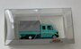 Brekina 1:87 Mercedes L 307 D Doka turquoise grijs 1988 _